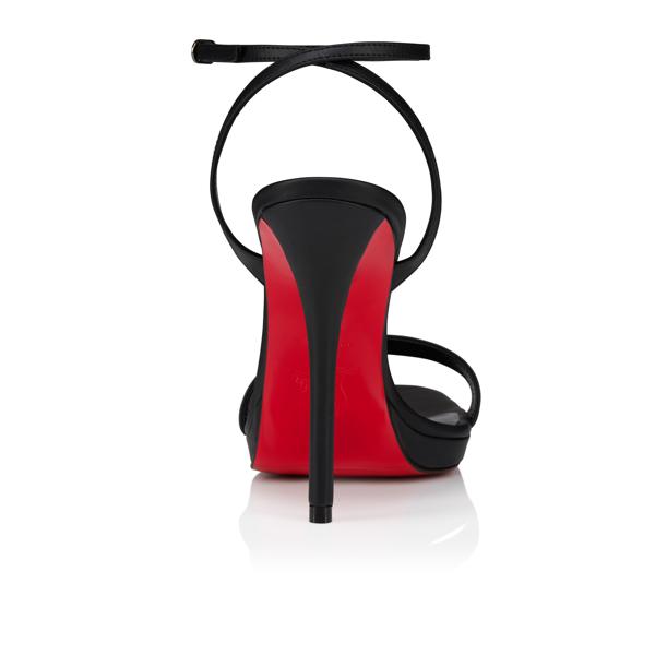 Christian Louboutin Miss Z Sandal Queen Women Shoes | Color Black