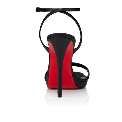 Christian Louboutin Miss Z Sandal Queen Women Shoes | Color Black