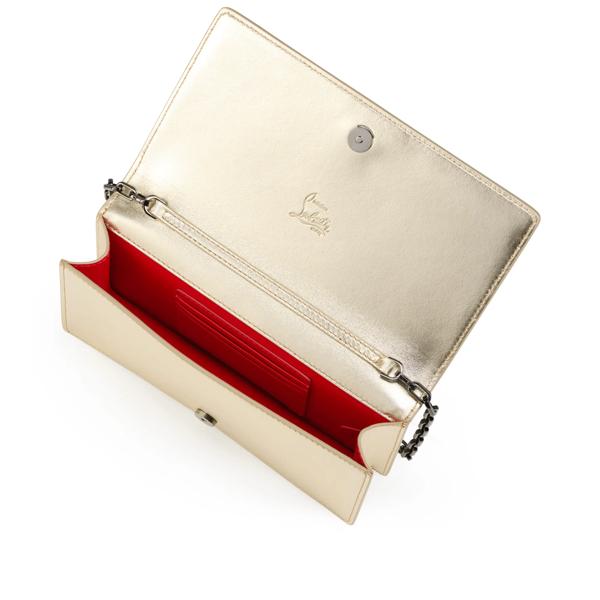 Christian Louboutin Bettina Women Bags | Color Gold