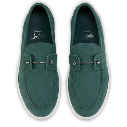 Christian Louboutin Chambeliboat Women Shoes | Color Green