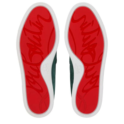 Christian Louboutin Chambeliboat Men Shoes | Color Green