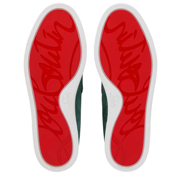 Christian Louboutin Chambeliboat Men Shoes | Color Green