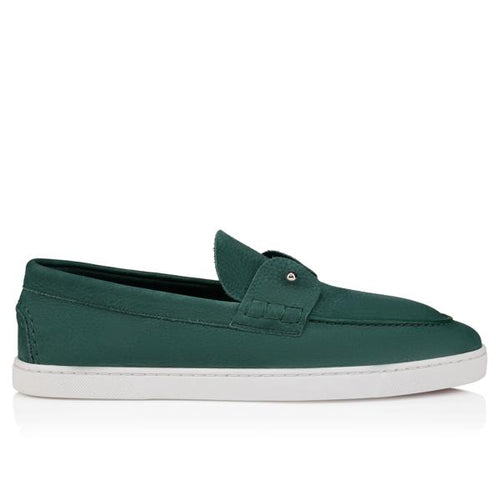 Christian Louboutin Chambeliboat Men Shoes | Color Green