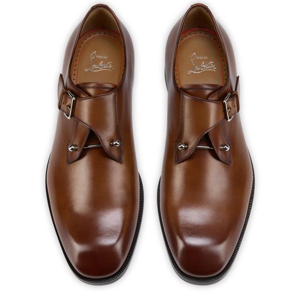 Christian Louboutin Chambelimonk Men Shoes | Color Brown New