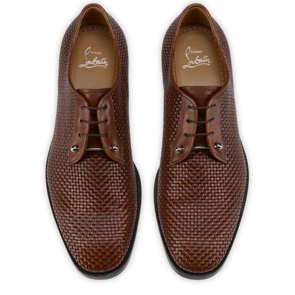 Christian Louboutin Chambeliss Men Shoes | Color Brown New