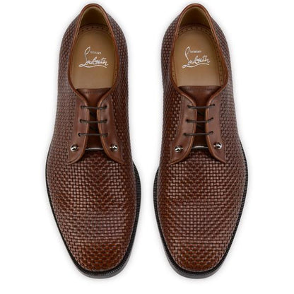 Christian Louboutin Chambeliss Men Shoes | Color Brown_new