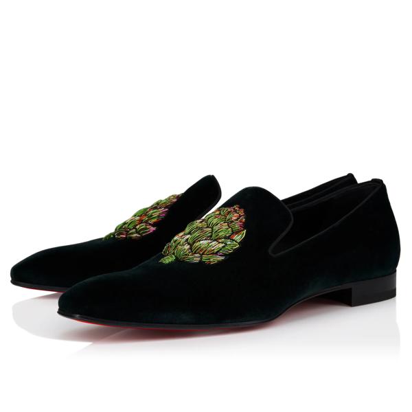 Christian Louboutin Dandelion Veggie Men Shoes | Color Green