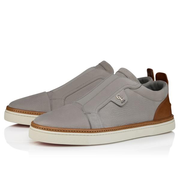 Christian Louboutin Marcontonio Cl Men Shoes | Color Grey