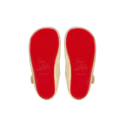 Christian Louboutin Baby Love Chick Kids Unisex Shoes | Color Gold