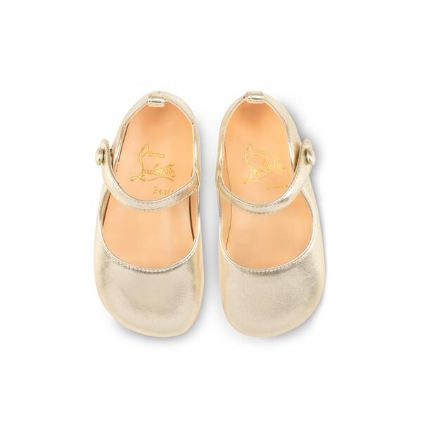 Christian Louboutin Baby Love Chick Kids Unisex Shoes | Color Gold