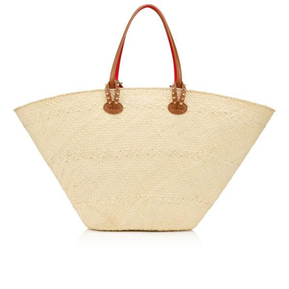 Christian Louboutin Cabata Large Women Bags | Color Beige