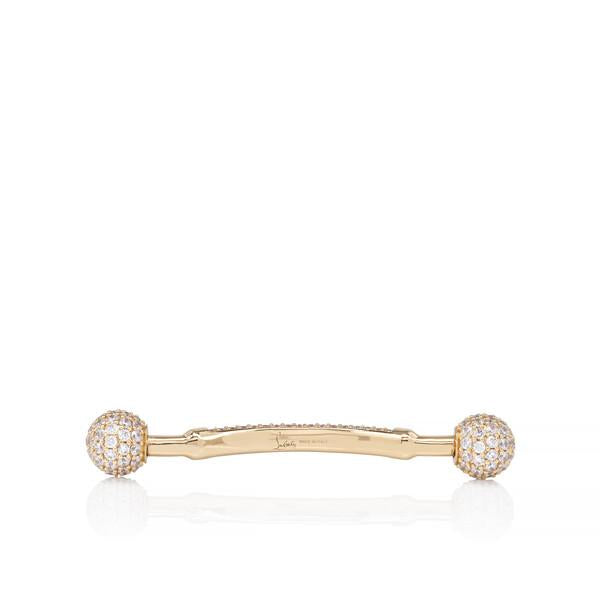 Christian Louboutin Chambelink Strass Men Shoe | Color Gold