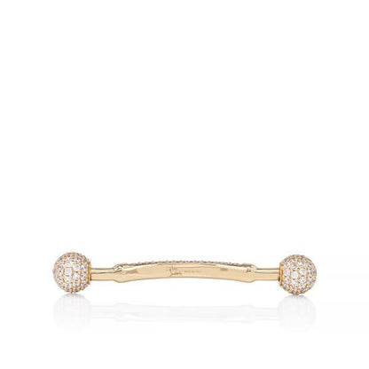 Christian Louboutin Chambelink Strass Men Shoe | Color Gold