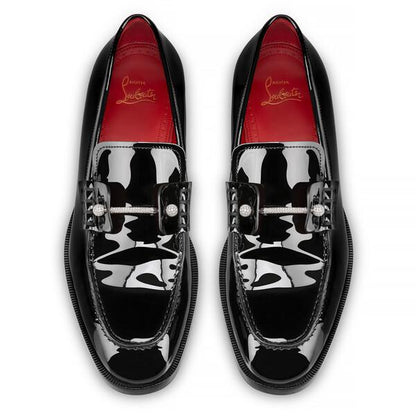Christian Louboutin Chambelink Strass Men Shoe | Color Silver