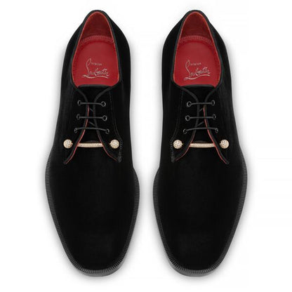 Christian Louboutin Chambelink Strass Men Shoe | Color Gold