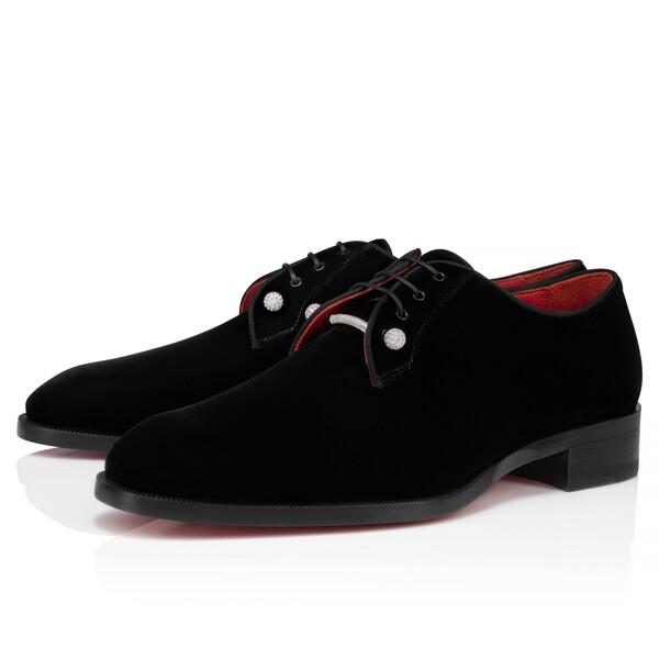 Christian Louboutin Chambelink Strass Men Shoe | Color Silver