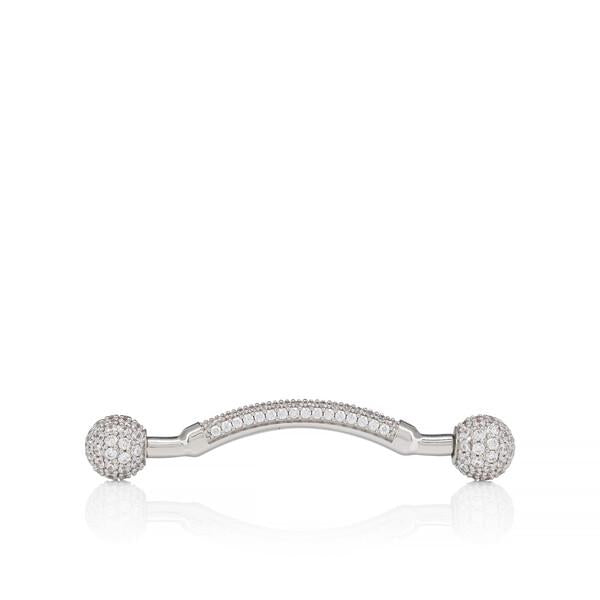 Christian Louboutin Chambelink Strass Men Shoe | Color Silver