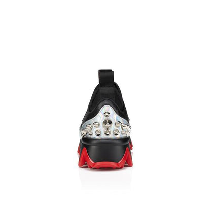Christian Louboutin Mini Sharkyloub Kids Unisex Shoes | Color Black