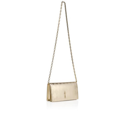 Christian Louboutin Bettina Women Bags | Color Gold