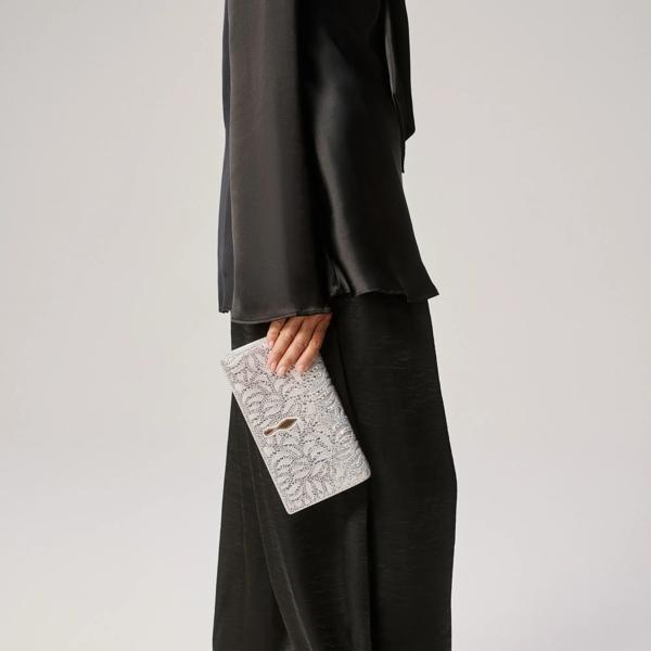 Christian Louboutin Bettina Women Bags | Color Silver