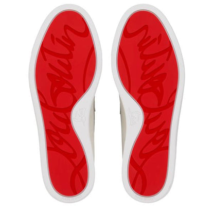 Christian Louboutin Chambeliboat Men Shoes | Color Grey