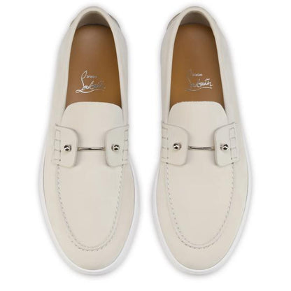 Christian Louboutin Chambeliboat Men Shoes | Color Grey