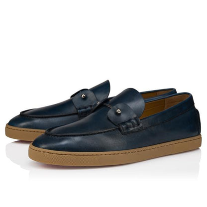 Christian Louboutin Chambeliboat Men Shoes | Color New_blue