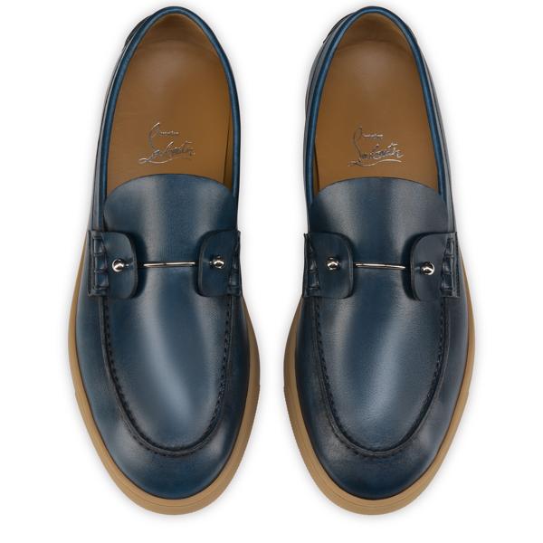 Christian Louboutin Chambeliboat Men Shoes | Color New_blue