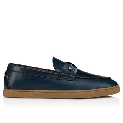 Christian Louboutin Chambeliboat Men Shoes | Color New_blue