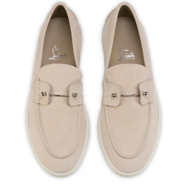Christian Louboutin Chambeliboat Men Shoes | Color Beige