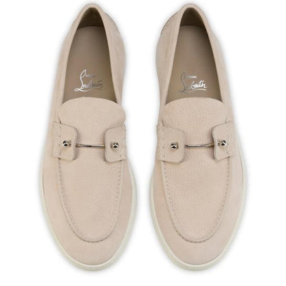 Christian Louboutin Chambeliboat Men Shoes | Color Beige