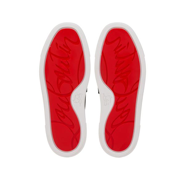 Christian Louboutin Chambelikid Kids Unisex Shoes | Color Black