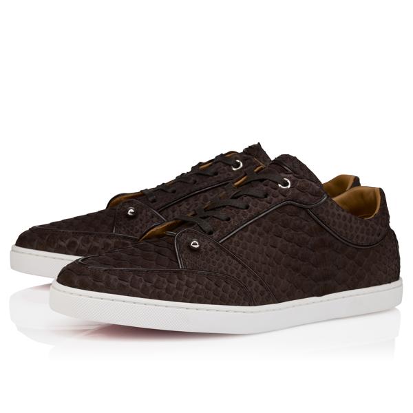 Christian Louboutin Chambelisneak Men Shoes | Color Brown New