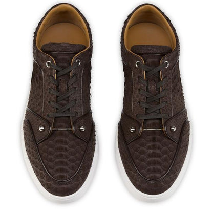 Christian Louboutin Chambelisneak Men Shoes | Color Brown New