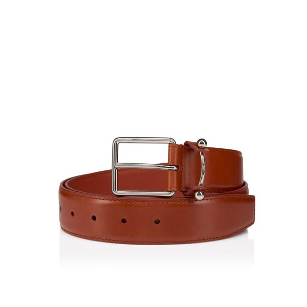 Christian Louboutin Chambeliss Men Belts | Color Brown New