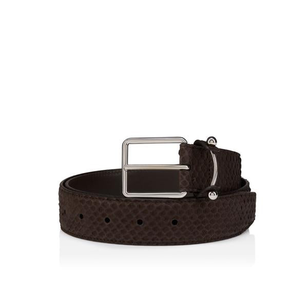 Christian Louboutin Chambeliss Men Belts | Color Brown New