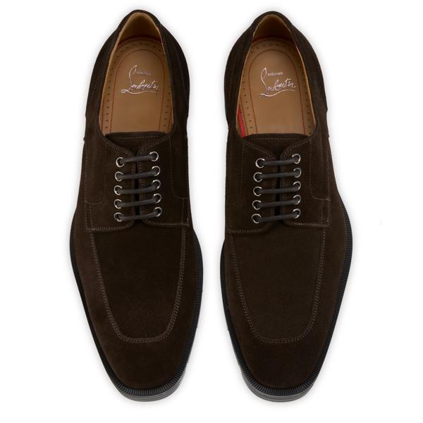 Christian Louboutin Davisol Lion Men Shoes | Color Brown New