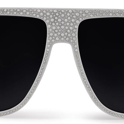Christian Louboutin Diamond Roller Lb0032 Men Eyewear | Color White