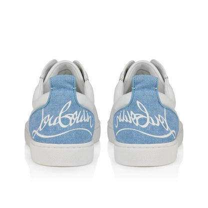 Christian Louboutin Fun Louis Junior Men Shoes | Color White