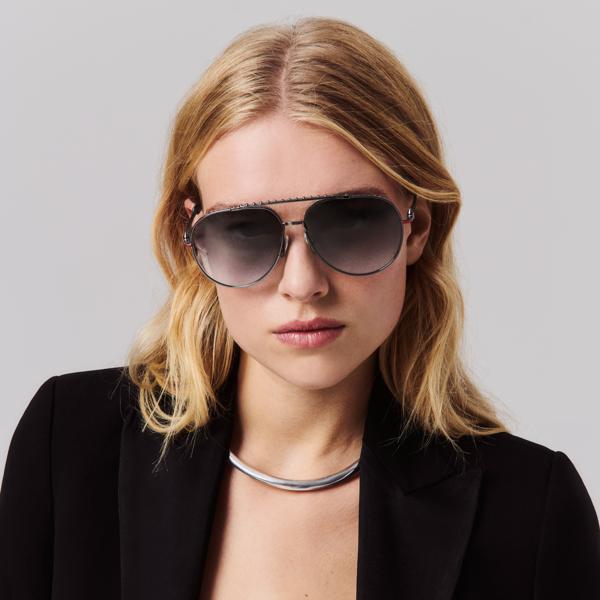 Christian Louboutin Greggo Lb0029 Men Eyewear | Color Silver