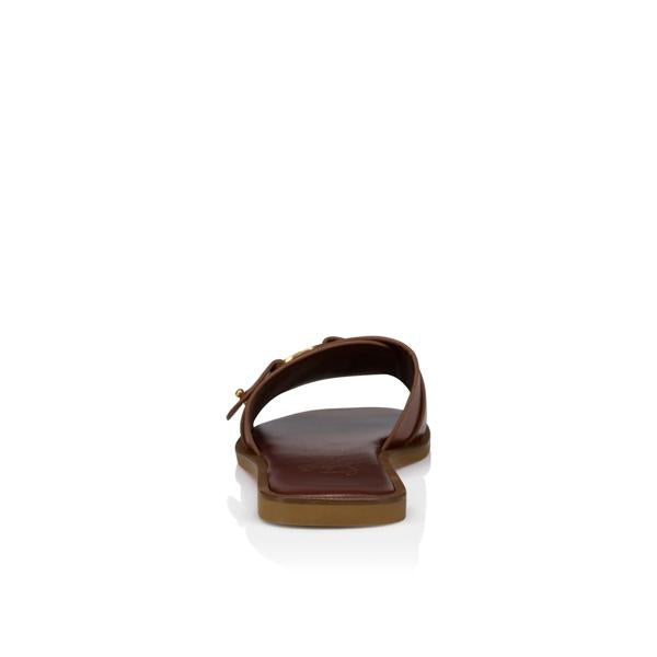 Christian Louboutin Her In Roma Mule Women Shoes | Color Brown_new