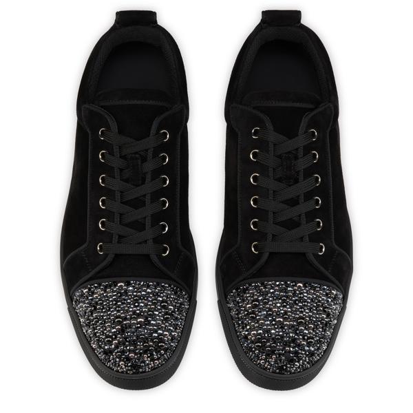 Christian Louboutin Louis Jr P Perla Men Shoes | Color Black