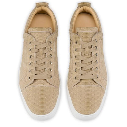 Christian Louboutin Louis Junior Men Shoes | Color Beige