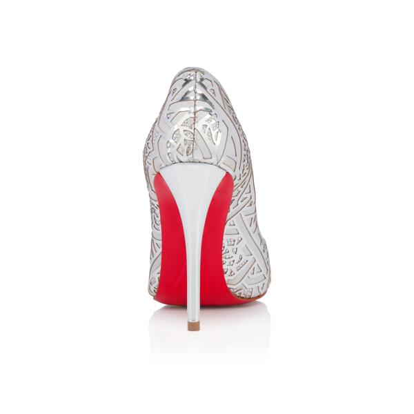 Christian Louboutin Miss Z Carouba Women Shoes | Color Silver