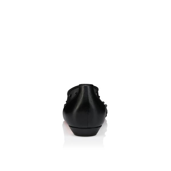 Christian Louboutin Miss Z Degrastrassina Perla Women Shoes | Color Black