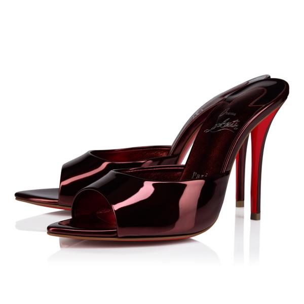 Christian Louboutin Miss Z Mule Women Shoes | Color Brown_new