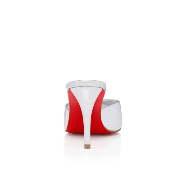 Christian Louboutin Miss Z Mule Women Shoes | Color Silver
