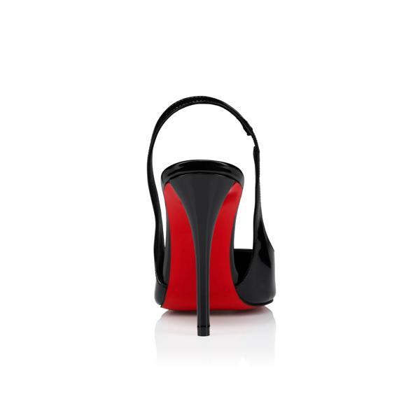 Christian Louboutin Miss Z Sling Back Women Shoes | Color Black