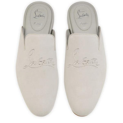 Christian Louboutin Navy Coolito Men Shoes | Color Grey