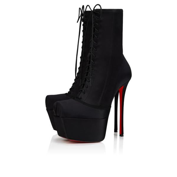 Christian Louboutin Pavlova Booty Alta Women Shoes | Color Black